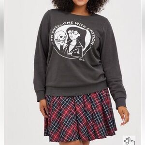 NWT torrid size 4 Daria fleece sweatshirt